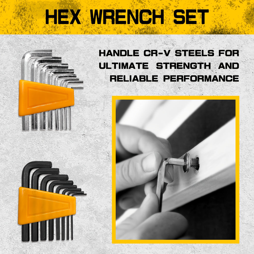 121pcs Magnetic Screwdriver Set with Chrome Vanadium Steel, Multi-Size Hex & Flathead Tools, Non-Slip Grip, Includes Storage Rack & Magnetic Bowl - Perfect DIY Tool Kit for Men