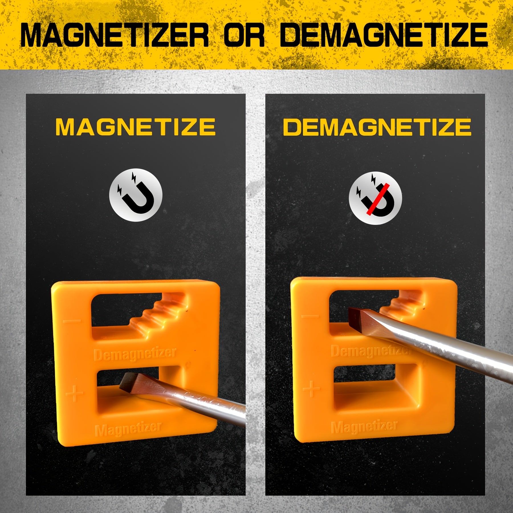 121pcs Magnetic Screwdriver Set with Chrome Vanadium Steel, Multi-Size Hex & Flathead Tools, Non-Slip Grip, Includes Storage Rack & Magnetic Bowl - Perfect DIY Tool Kit for Men