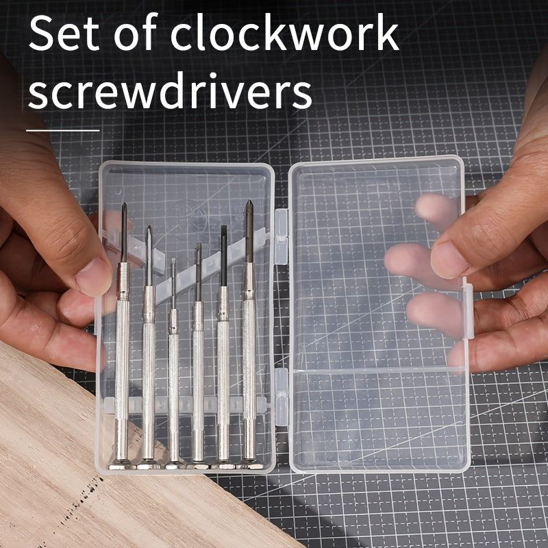 Small Screwdriver Set, Magnetic Screwdriver Set Including Precision Maintenance Tool Set, Suitable for Glasses, Watches, Mobile Phones, Notebook Computers, Computers And Toys, Wear-resistant, Oxidation-resistant And Corrosion-resistant.