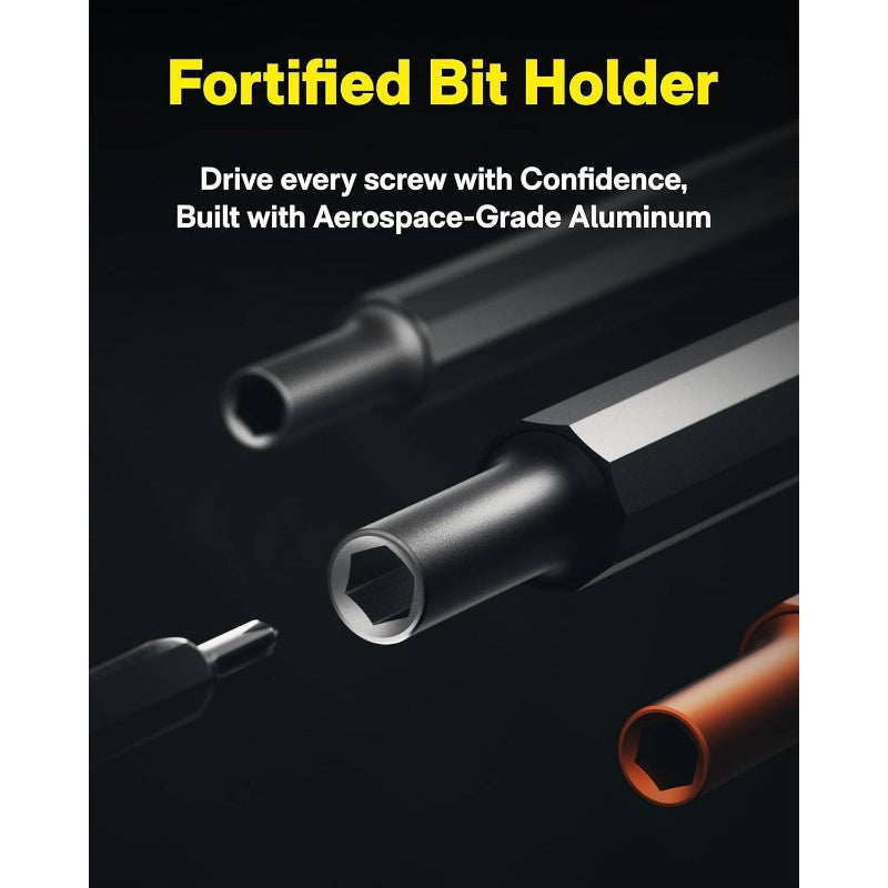 28-in-1 Precision Screwdriver Set with 5-in-1 Multitool - Heavy-Duty All-in-One Tool Kit, Ergonomic Grip, Compact & Portable with Case - Manual Operation for Electronics, Automotive, Home, DIY, Professional & Everyday Use - No Power Required - Ideal for