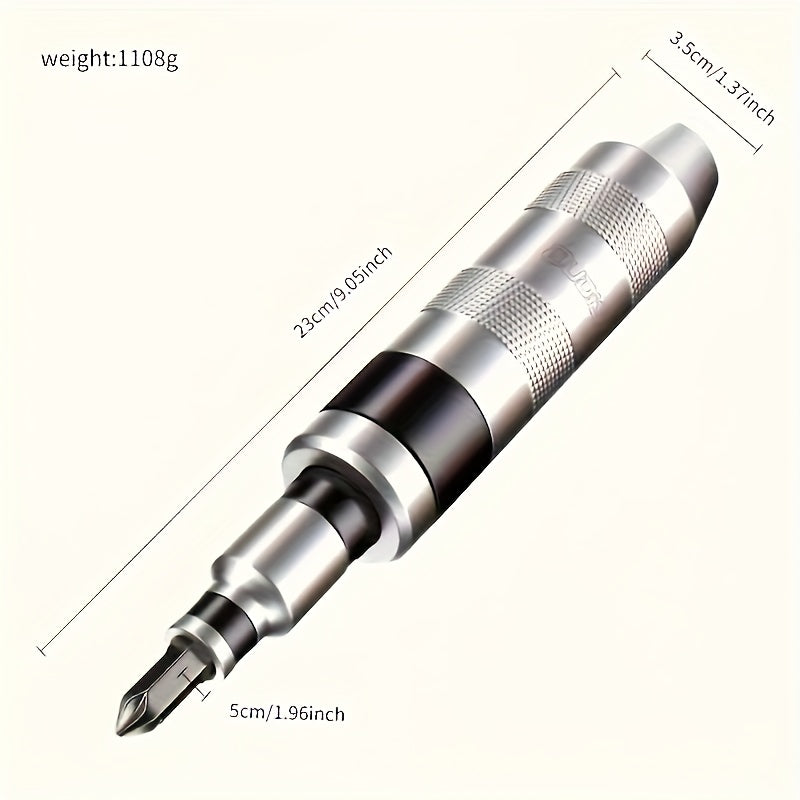 Impact Screwdriver Set, Cross Screwdriver, Through Screwdriver, Hand Tool Specially Used for Loosening Rusty Bolts And Removing Stubborn Fasteners, Portable And Durable Screwdriver Tool., Multi Screwdriver, Screw Holder, Impact Screwdriver Bits, Triangle