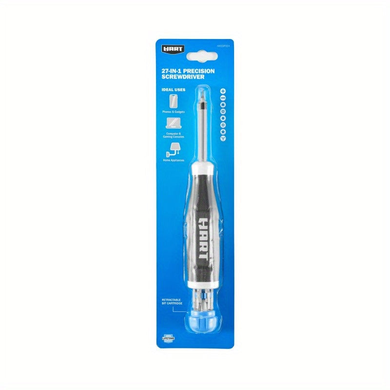 27in1 Precision Screwdriver - Heavy-Duty Metal Construction, Ergonomic Handle, 3, 58" Core Length, 27in1 Multi-Screwdriver for Home Improvement & DIY Projects, Screwdriver Sets