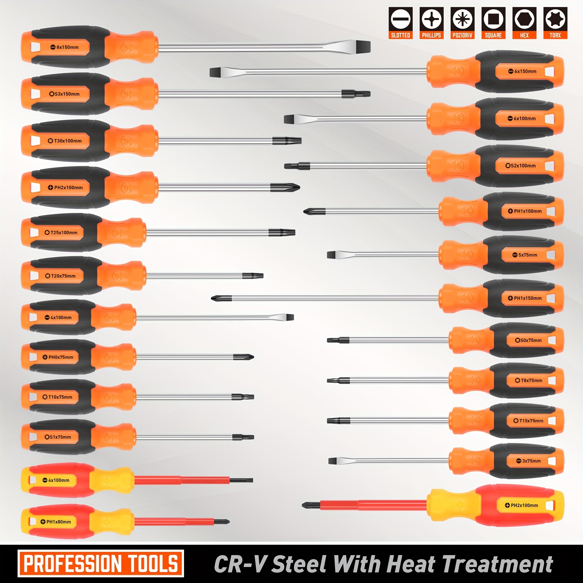 120pcs Screwdriver Set With Magnetic Tip, High-quality Screwdriver Head, Allen Wrench, Nut Screwdriver, Magnetizer, Etc., With Plastic Bracket For Easy Storage