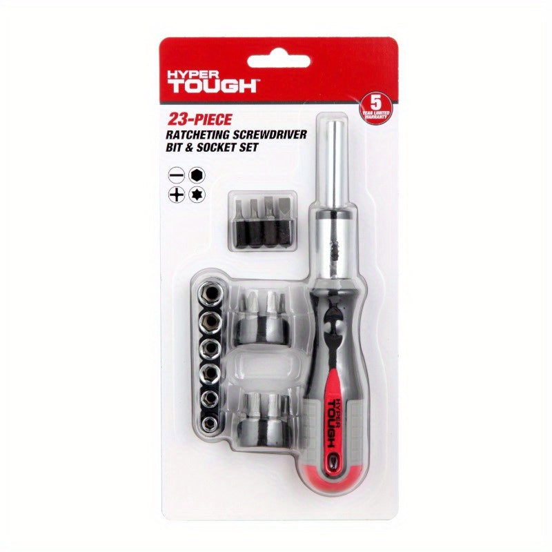 23pcs Ratcheting Screwdriver Bit Set TS70998N