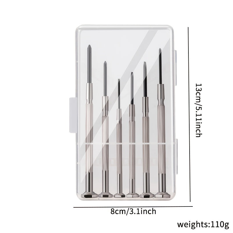 Small Screwdriver Set, Magnetic Screwdriver Set Including Precision Maintenance Tool Set, Suitable for Glasses, Watches, Mobile Phones, Notebook Computers, Computers And Toys, Wear-resistant, Oxidation-resistant And Corrosion-resistant.