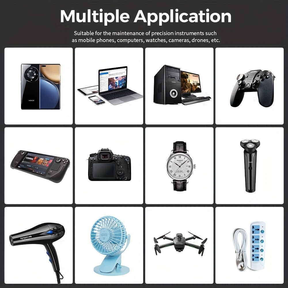 126in 1 Manual Hand Tool Kit Precision Screwdriver Set Handle Portable Pen Wireless Cordless Magnetic Mini Small Bit for Xiaomi Mobile Cell Phone Watch Repair Home Household Micro Laptop PC Multifunctional Professional Black