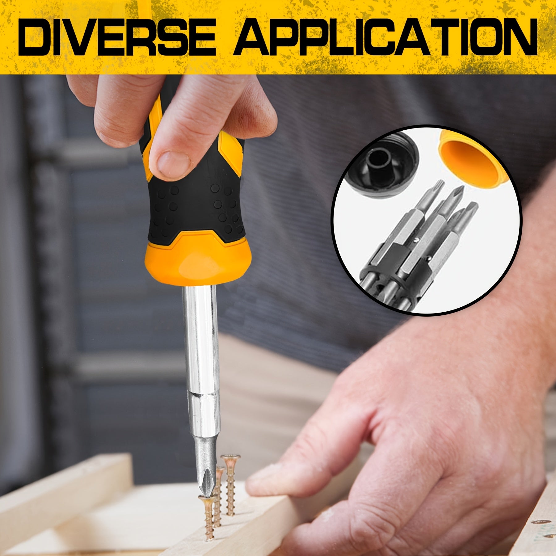 18-in-1 Multi-bit Screwdriver Set Tool All In One, Portable Multi-Purpose Screwdriver.
