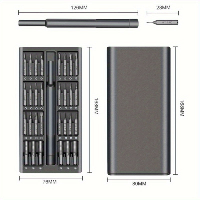 63 in 1 Precision Screwdriver Set for Mobile Phone and Computer Disassembly and Maintenance Screwdriver Multi functional Screwdriver screwdriver